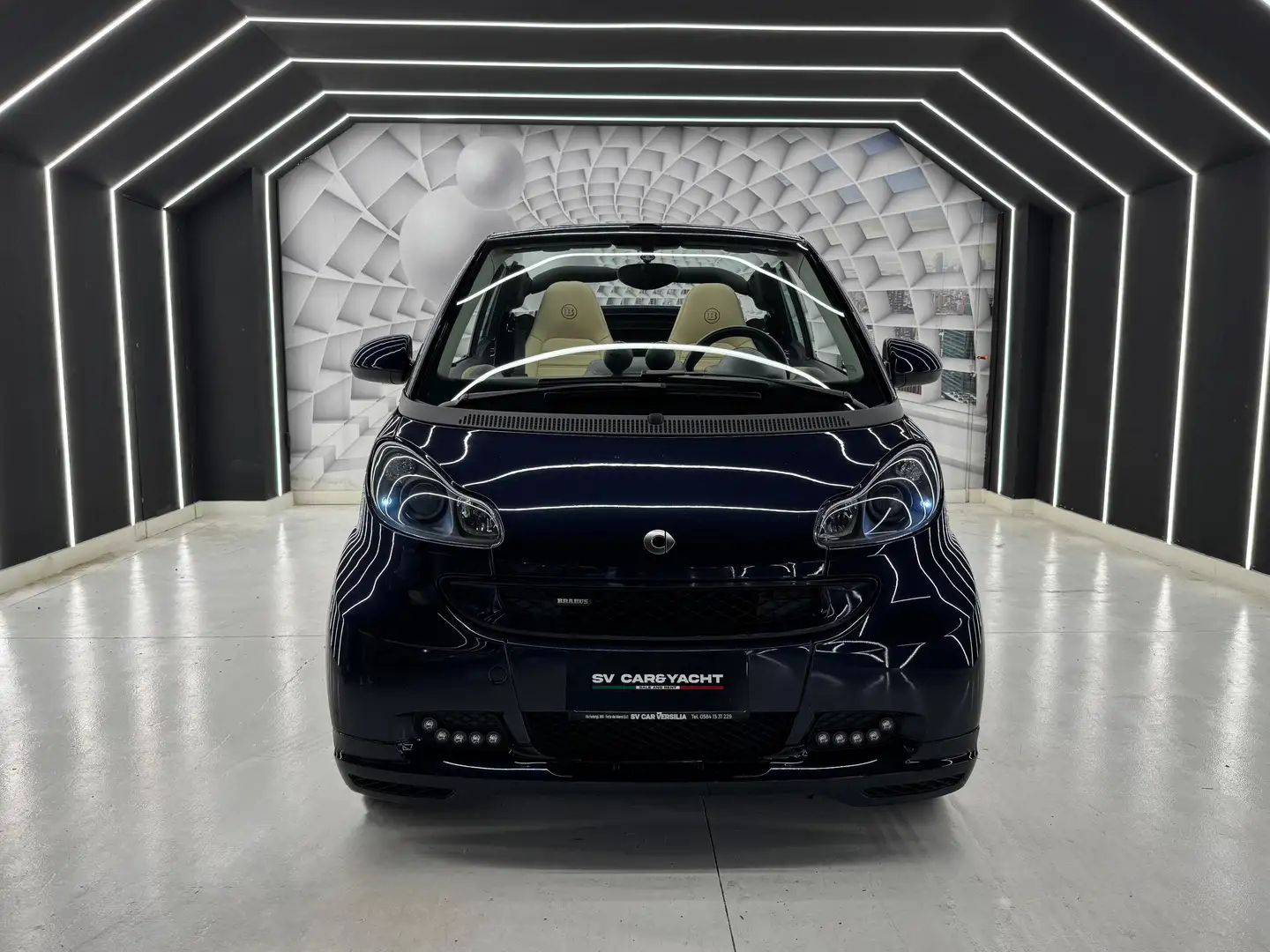 smart forTwo Fortwo II 2007 Cabrio Cabrio 1.0 Brabus La Bleue Blu/Azzurro - 2