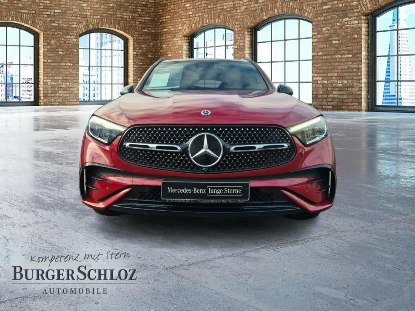 Mercedes-Benz GLC 300 d 4MATIC AMG/PANO/AHK/STHZ./NIGHT Rot - 2