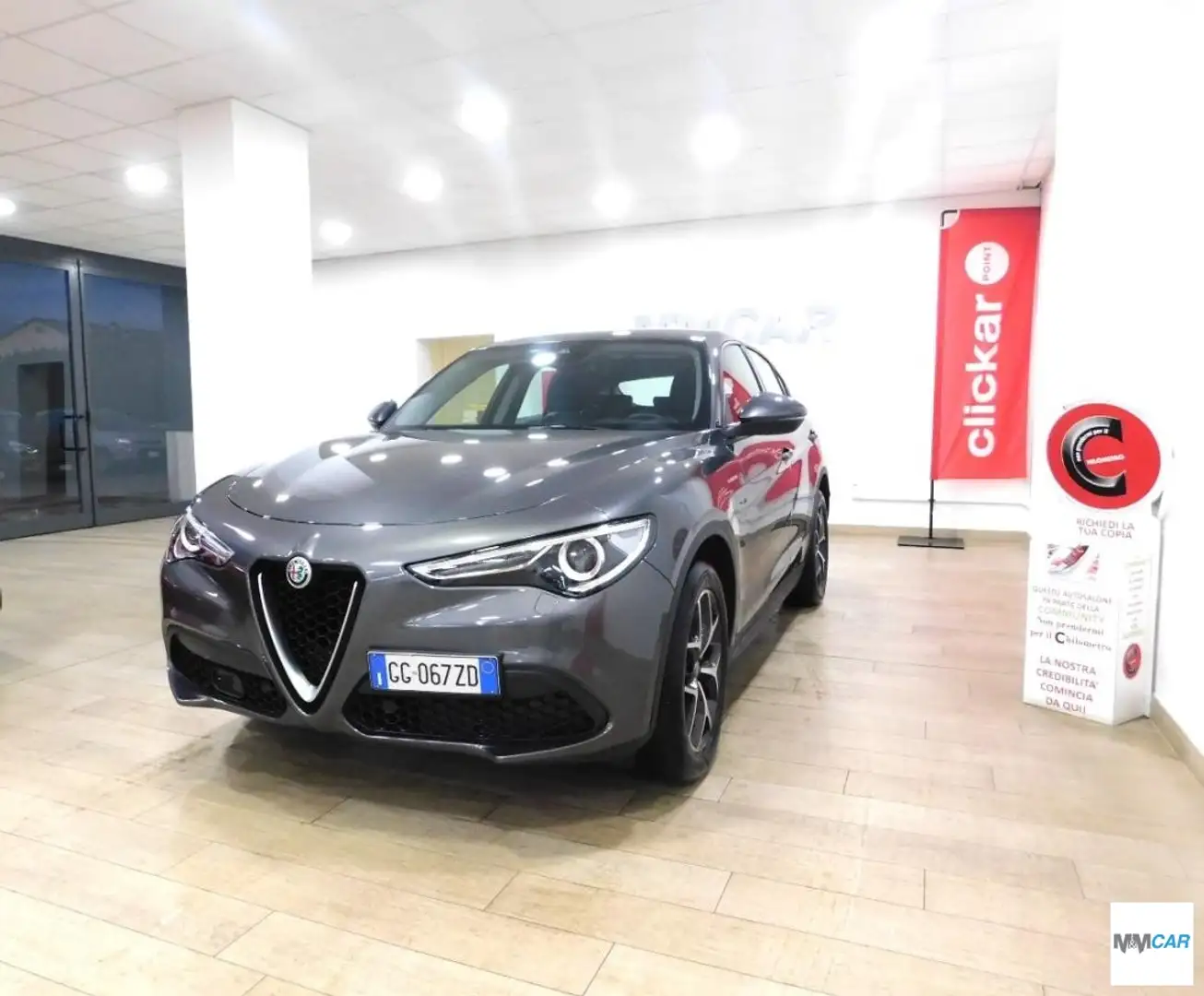 Alfa Romeo Stelvio 2.2 T.diesel 190 CV AT8 Q4 Exec. Grigio - 2