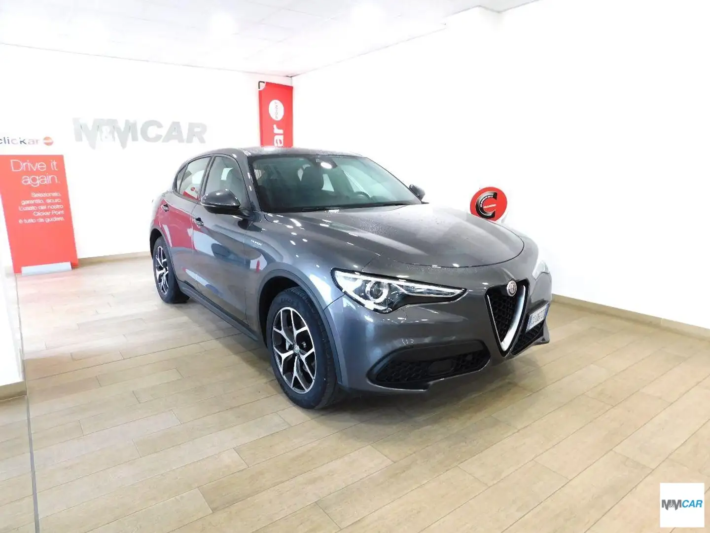 Alfa Romeo Stelvio 2.2 T.diesel 190 CV AT8 Q4 Exec. Grigio - 1