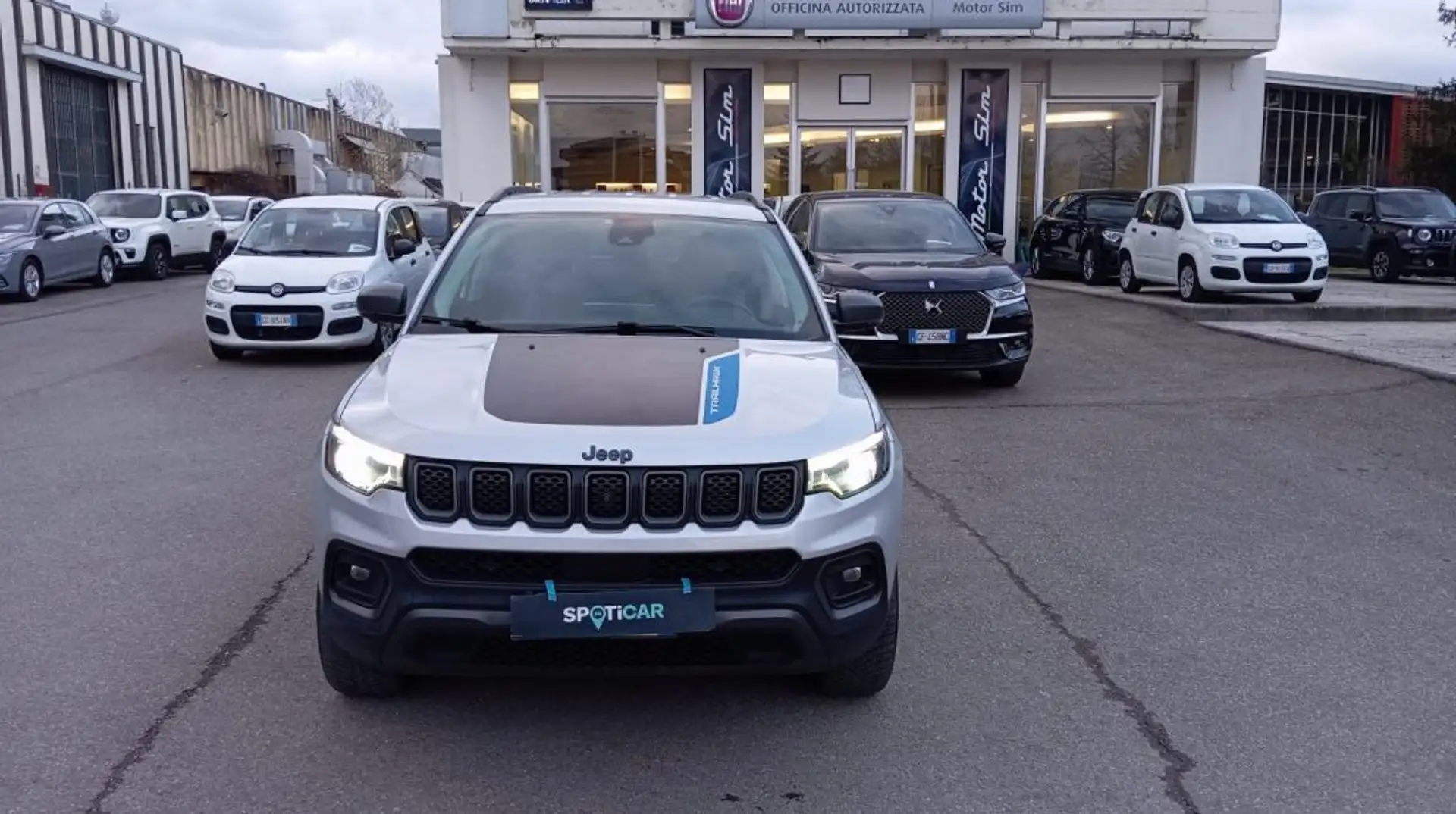 Jeep Compass *PROMO* 1.3 Turbo T4 240 CV PHEV AT6 4xe Trailhawk Gris - 2