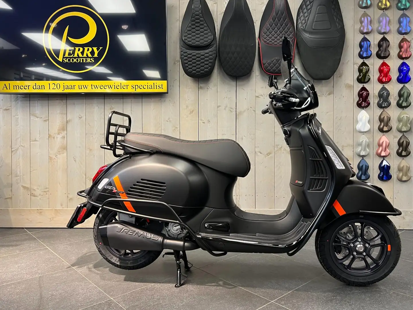Vespa GTS Super Sport 310 Scooter SuperSport HPE 2025 EURO5+ | 4 Jaar Fabrie Zwart - 2