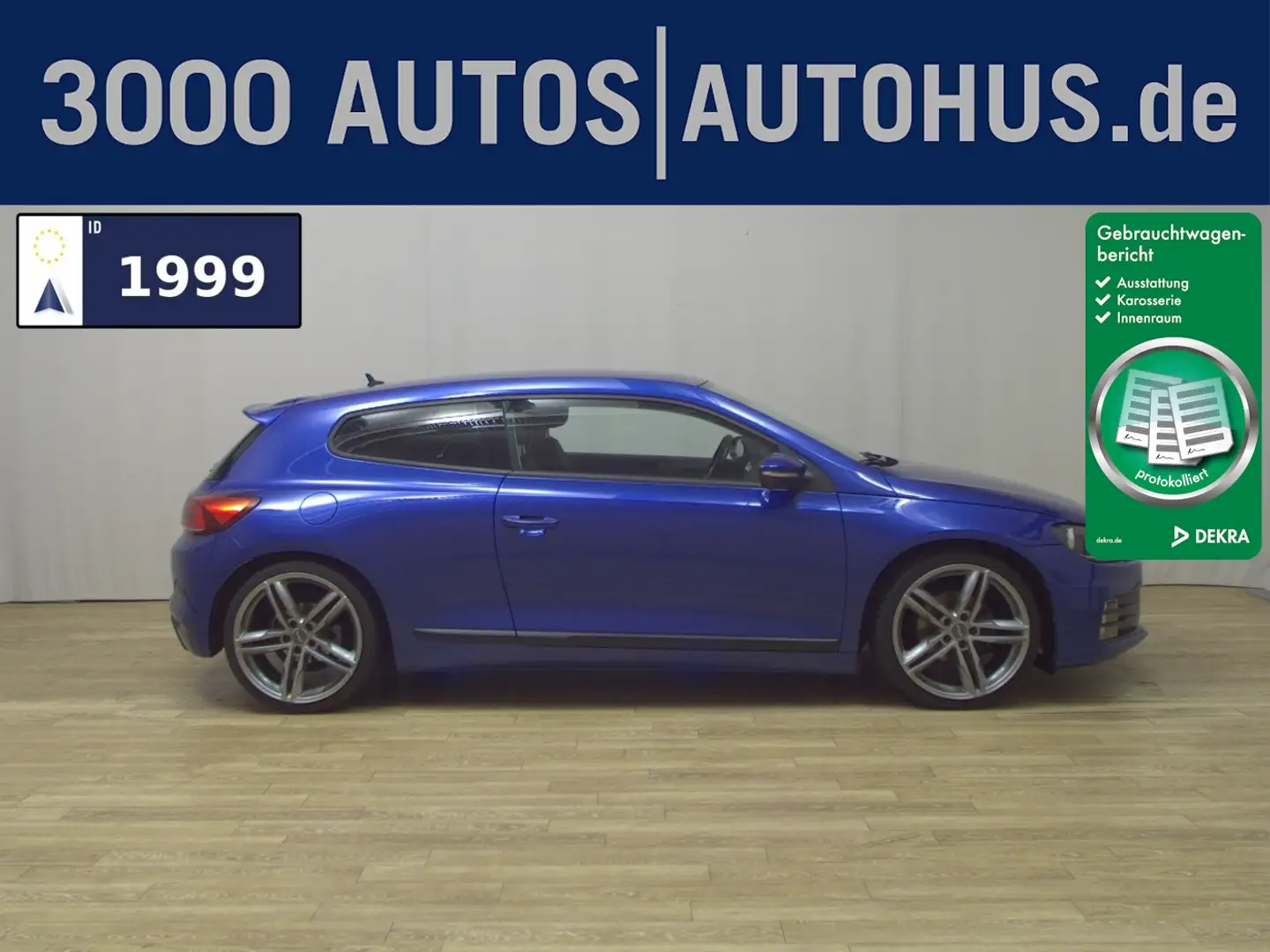 Volkswagen Scirocco 1.4 TSI Sport Klima PDC Shz HU 10/27 Blau - 1