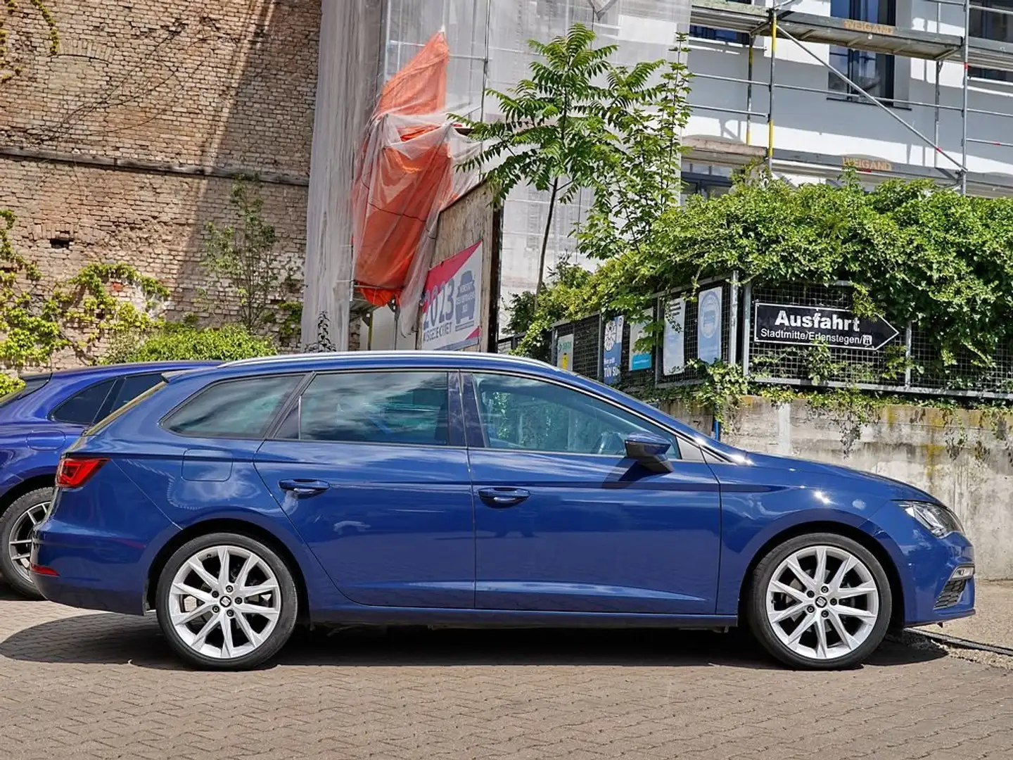 SEAT Leon FR | 2.0 TDI | Kamera | DSG | SHZ | LED | AWR | Blau - 2