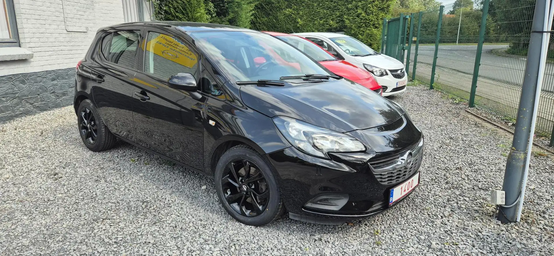 Opel Corsa 1.4 Turbo Black Edition S/S (EU6.2) Zwart - 2