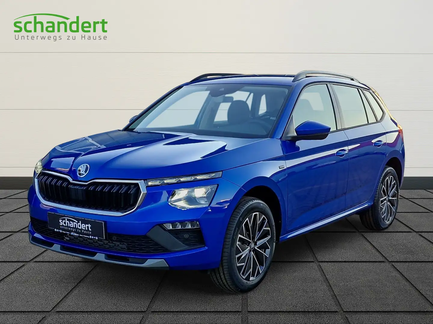 Skoda Kamiq 1.0 TSI Tour DSG LED Navi ACC Sitzheizung Bleu - 1