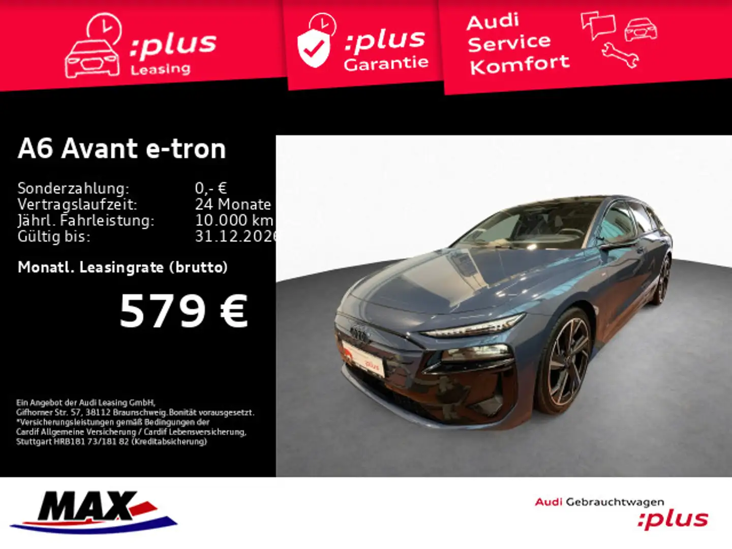 Audi PERFORMANCE MATRIX+AHK+PANO+B&O+ Bleu - 1