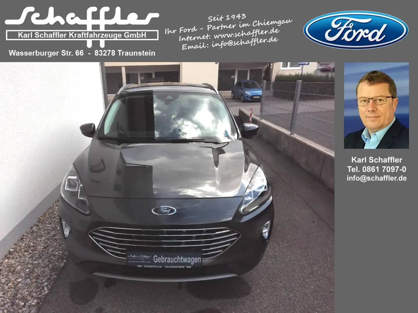Ford Kuga Titanium Gris - 2