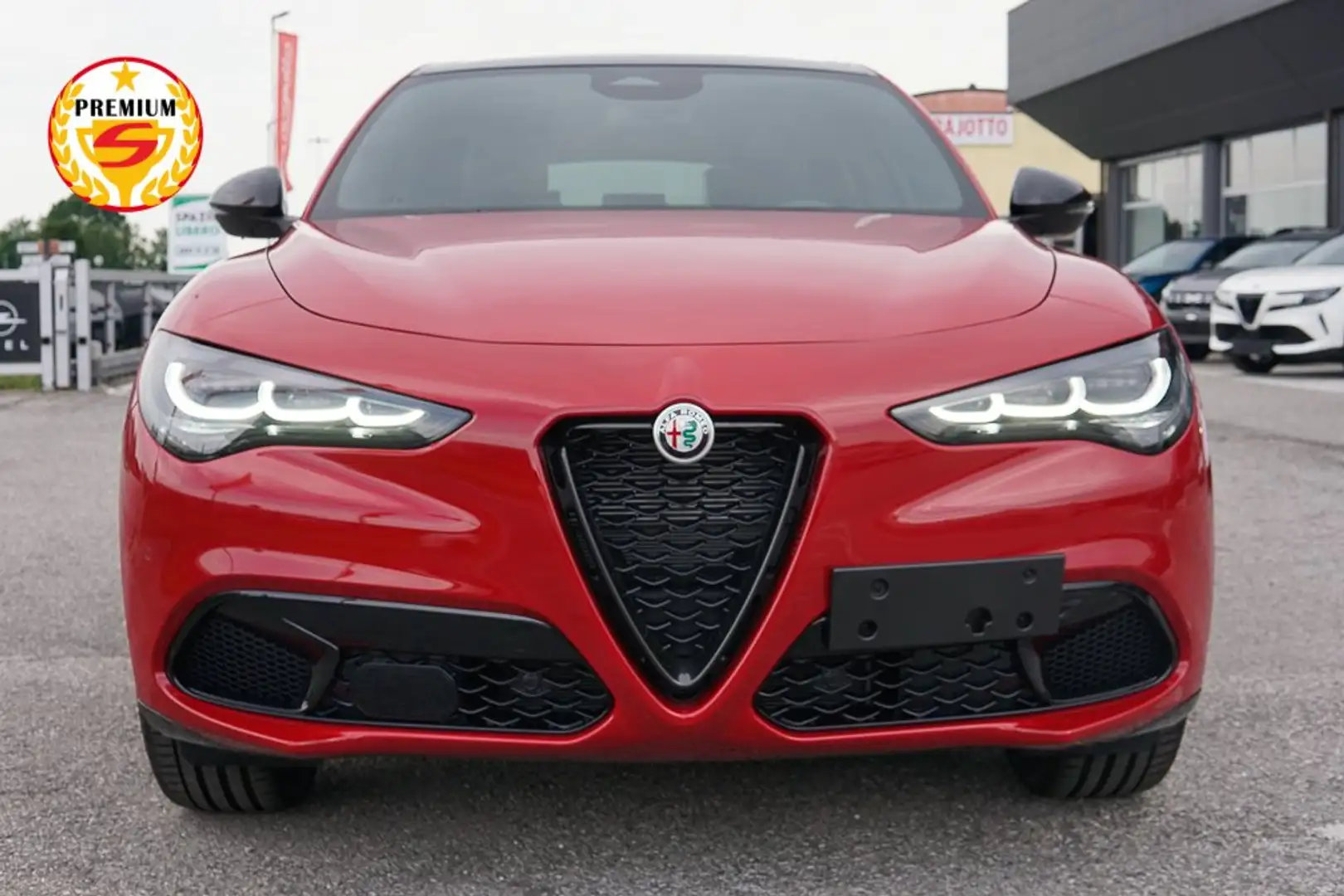 Alfa Romeo Stelvio 2.2 210cv Intensa Q4 | TETTO | ROSSO ALFA Rosso - 2