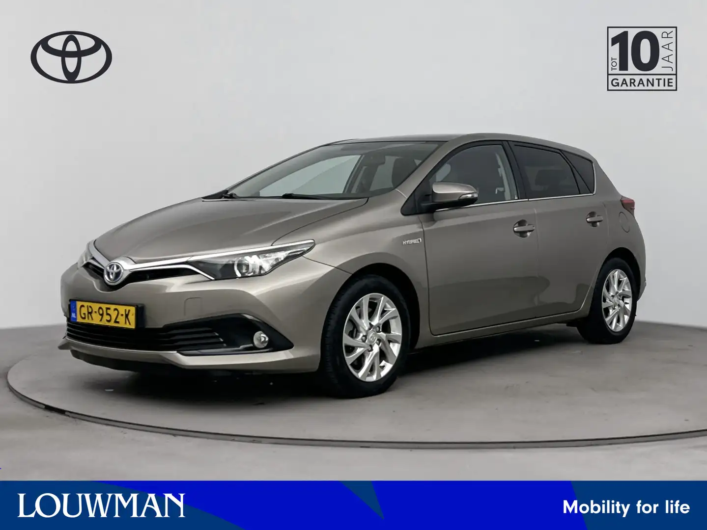 Toyota Auris 1.8 Hybrid Lease | NL-Auto | Panoramisch zonnedak Bruin - 1