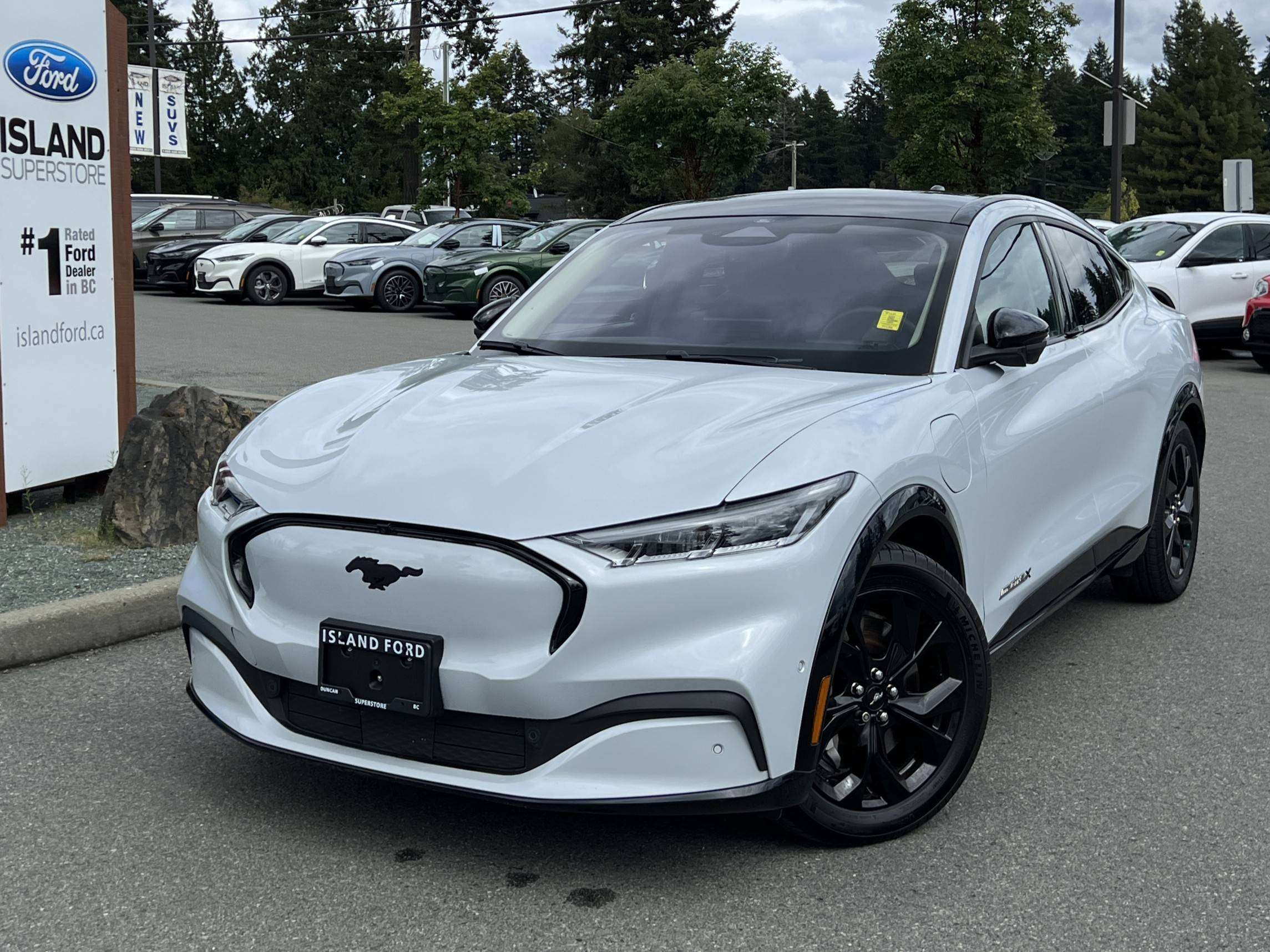 White 2023 Ford Mustang Mach-E SUV / Crossover All-Wheel Drive Automatic