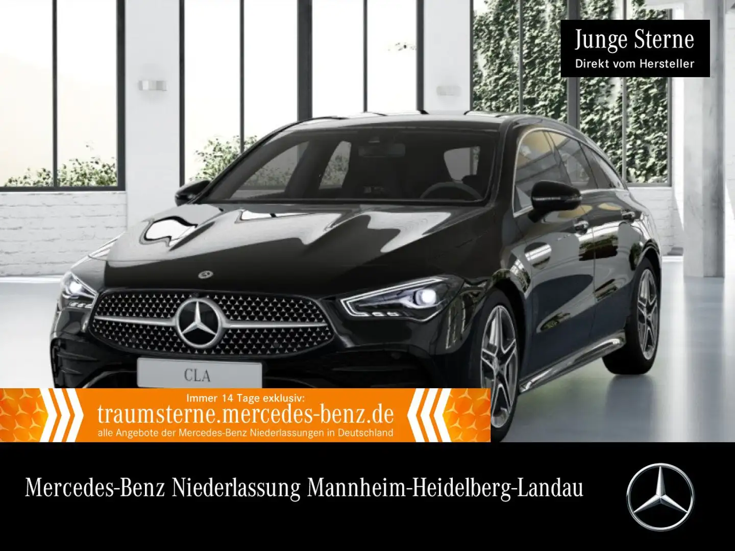 Mercedes-Benz CLA 180 AMG+360°+LED+TOTW+KEYLESS+7G Schwarz - 1