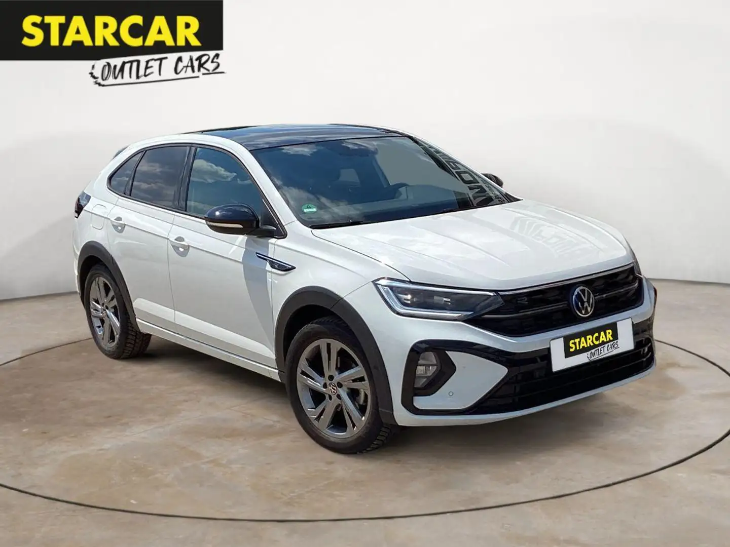 Volkswagen Taigo R-LINE 1.5TSI ACT+PANO+ACC+MATRIX-LED+RFK+ Weiß - 1