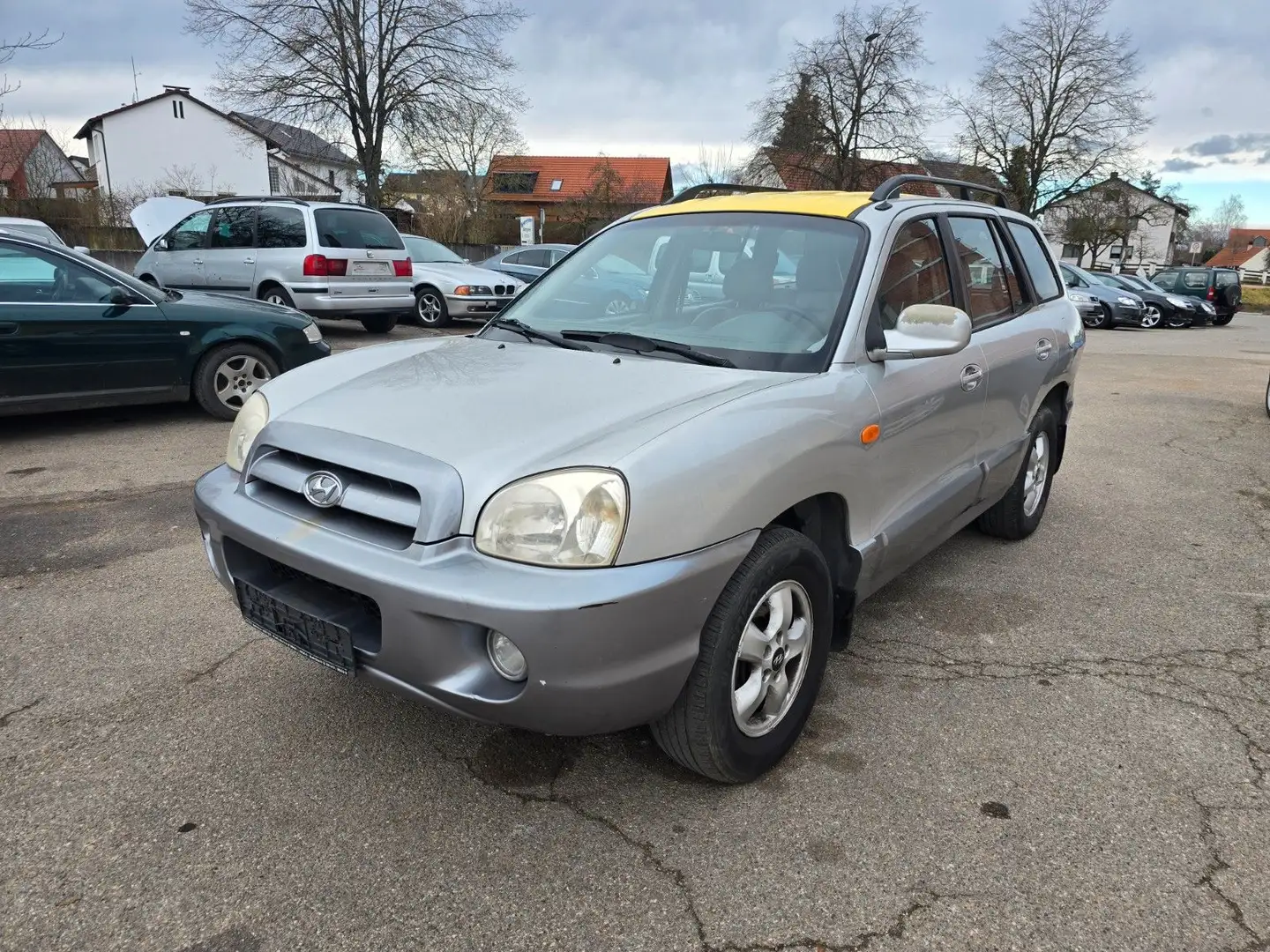 Hyundai SANTA FE 2.0 GLS CRDI Silber - 2