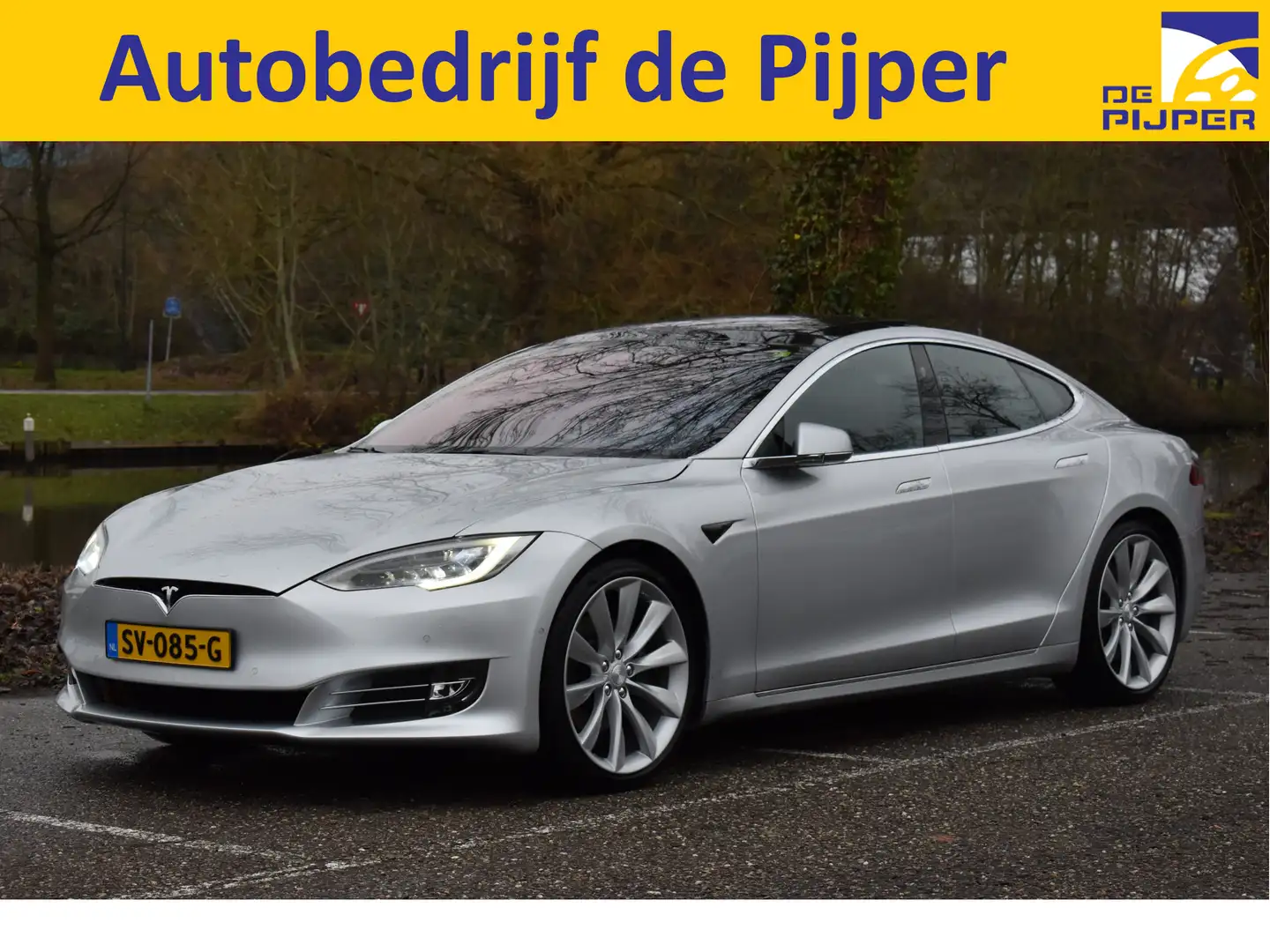 Tesla Model S 75D Base incl. BTW | 4x4 | NL- AUTO | Autopilot | Grijs - 1