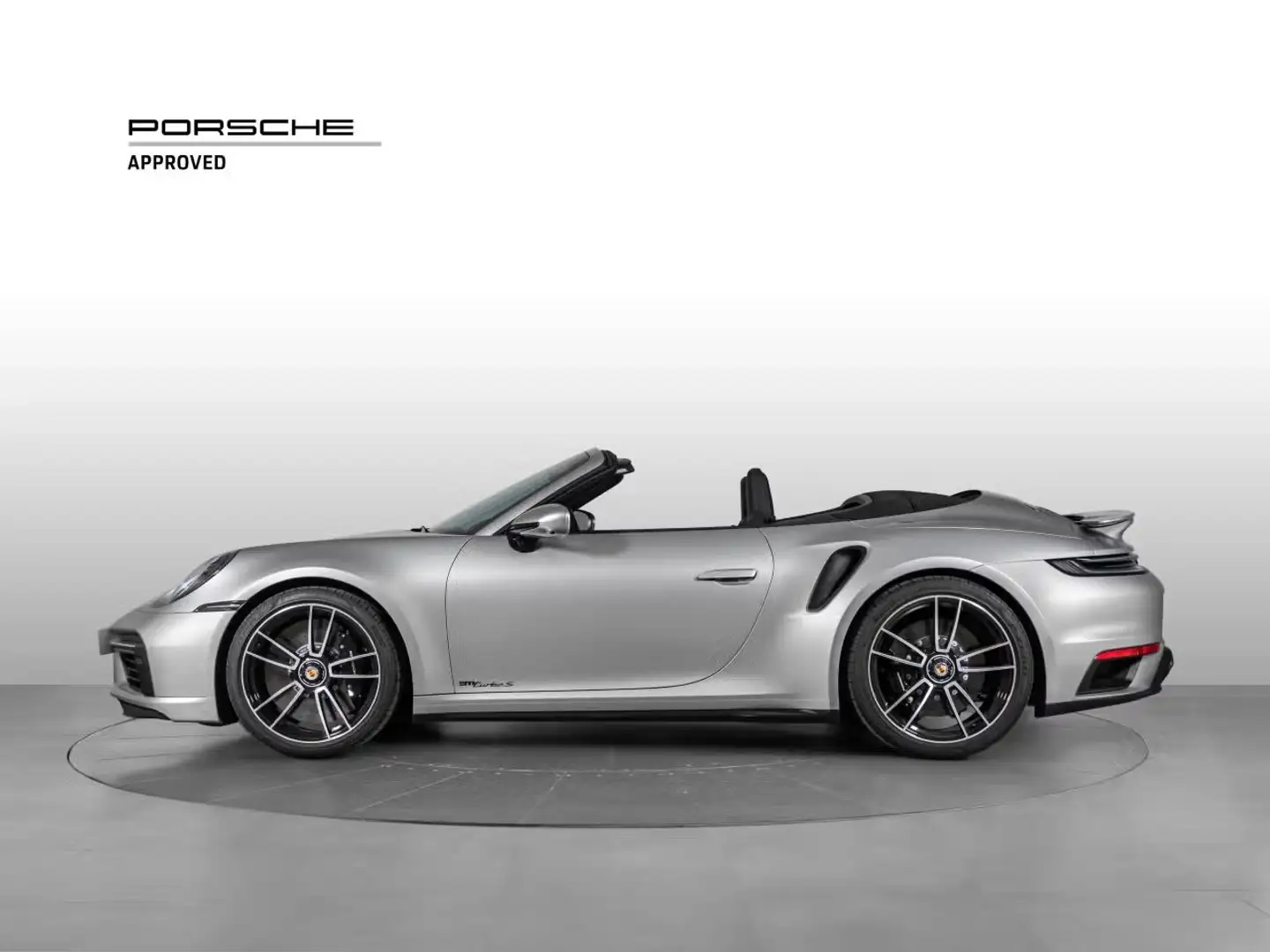 Porsche 911 Turbo S Cabrio Silber - 2