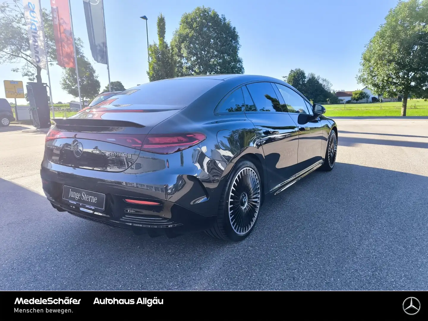 Mercedes-Benz EQE 53 EQE 53 AMG 4M+ 21" MASSAGE HuD AHK Sitzklima Grau - 2