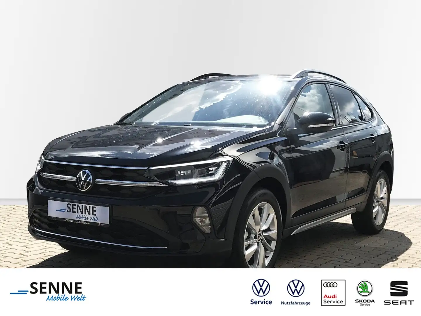 Volkswagen Taigo Taigo 1.0 TSI Life DSG Matrix , Kamera, Climatr. Schwarz - 1