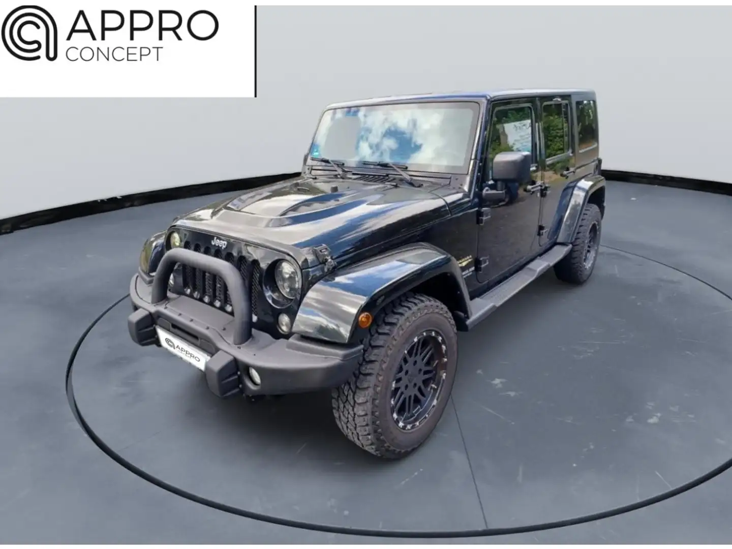 Jeep Wrangler Wrangler 2.8 CRD FAP - BVA  Sahara Noir - 1