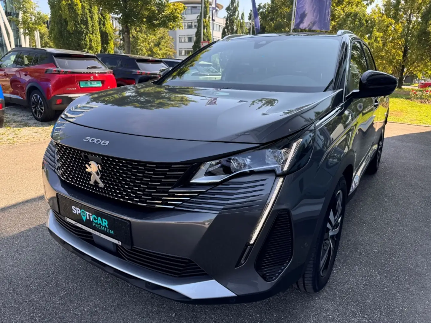Peugeot 3008 GT Hybrid 225 EAT8 Navi digitales Cockpit Nachtsic Gris - 1