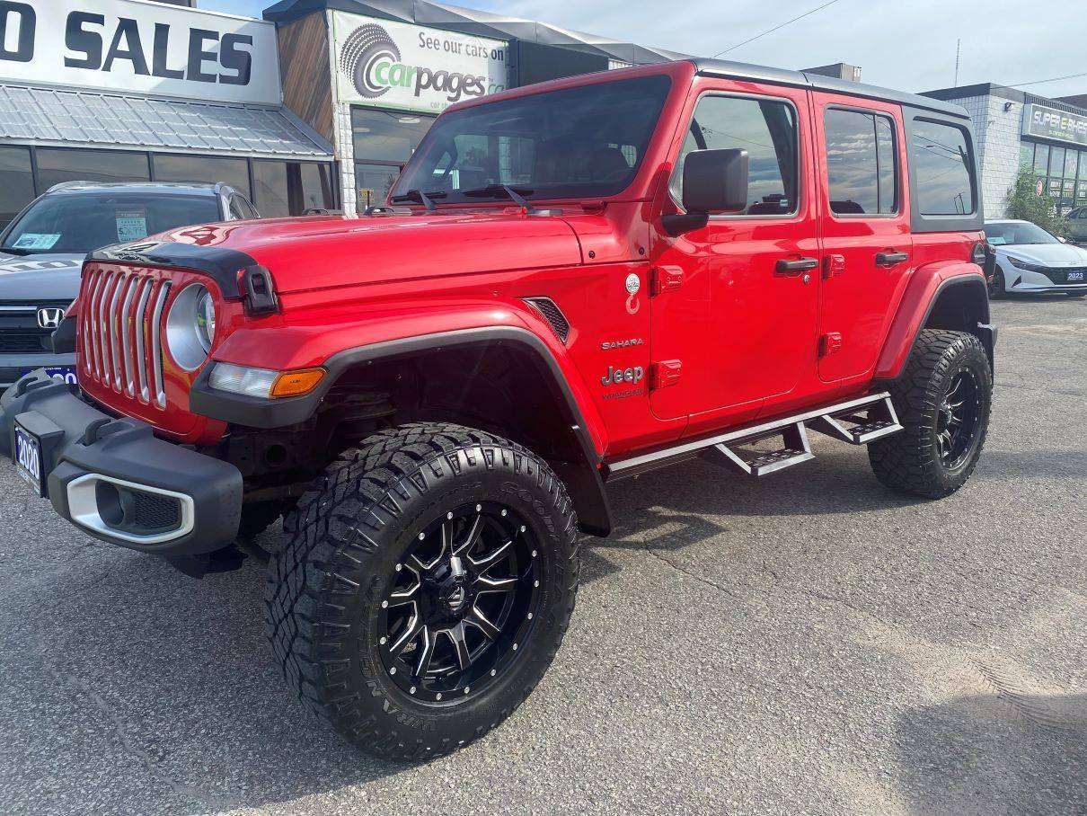 2020 Jeep Wrangler Sahara WITH 2" LEVELLING KIT/NAVIGATION!! — снимка 1