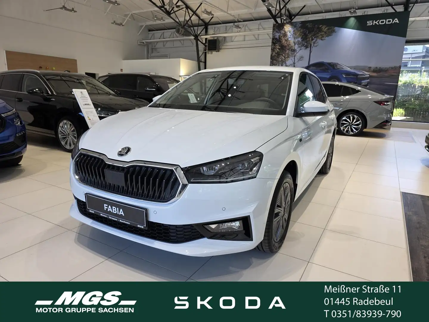 Skoda Fabia 1.0 TSI Tour Weiß - 1