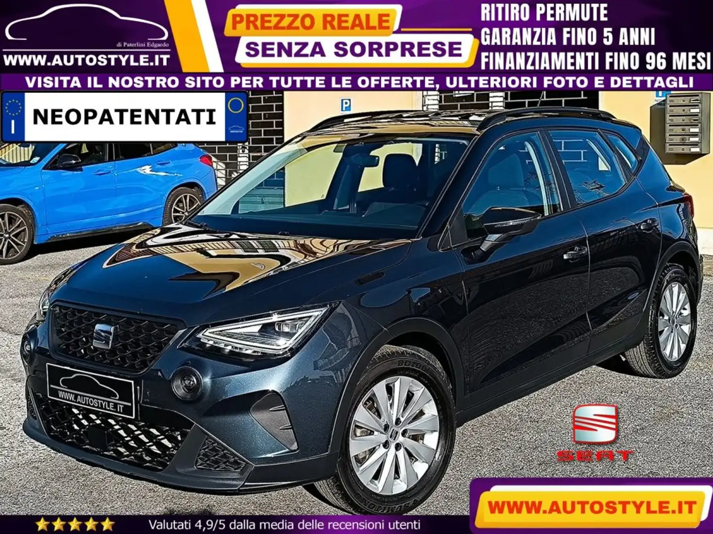 SEAT Arona 1.0 EcoTSI 110 CV DSG Style Gris - 1