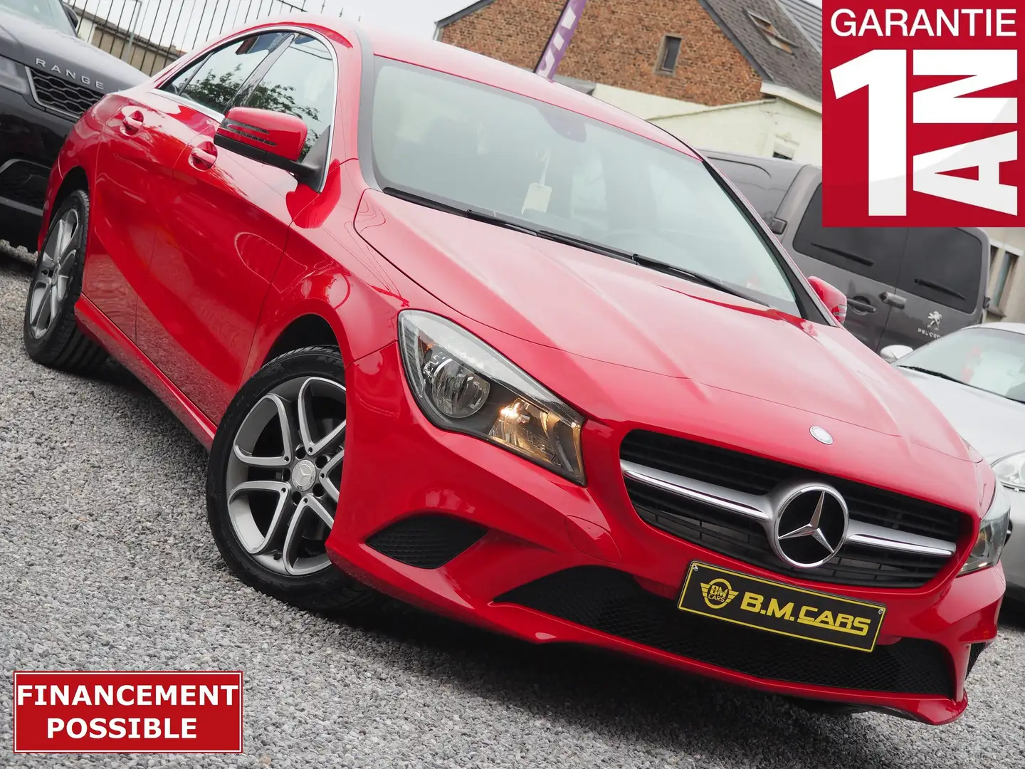 Mercedes-Benz CLA 180 BE ✅ Berline ✅ GPS CLIM CAMERA TEL CRUISE CONT Rot - 1