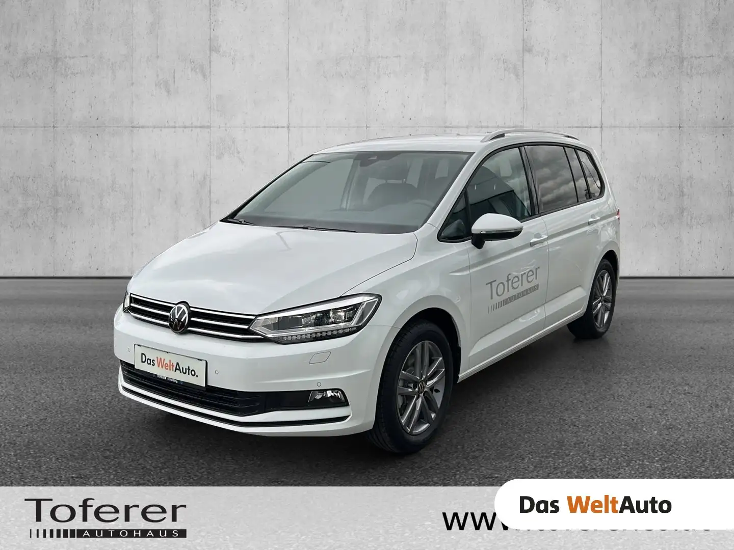 Volkswagen Touran Friends TSI DSG Weiß - 1