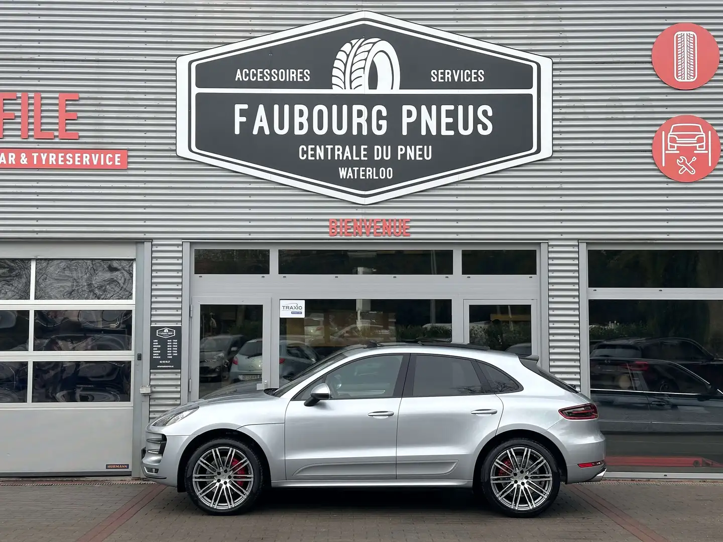 Porsche Macan *HISTORIQUE-100%*PASM*LED*PANORAMIQUE*BOSE* Gris - 2