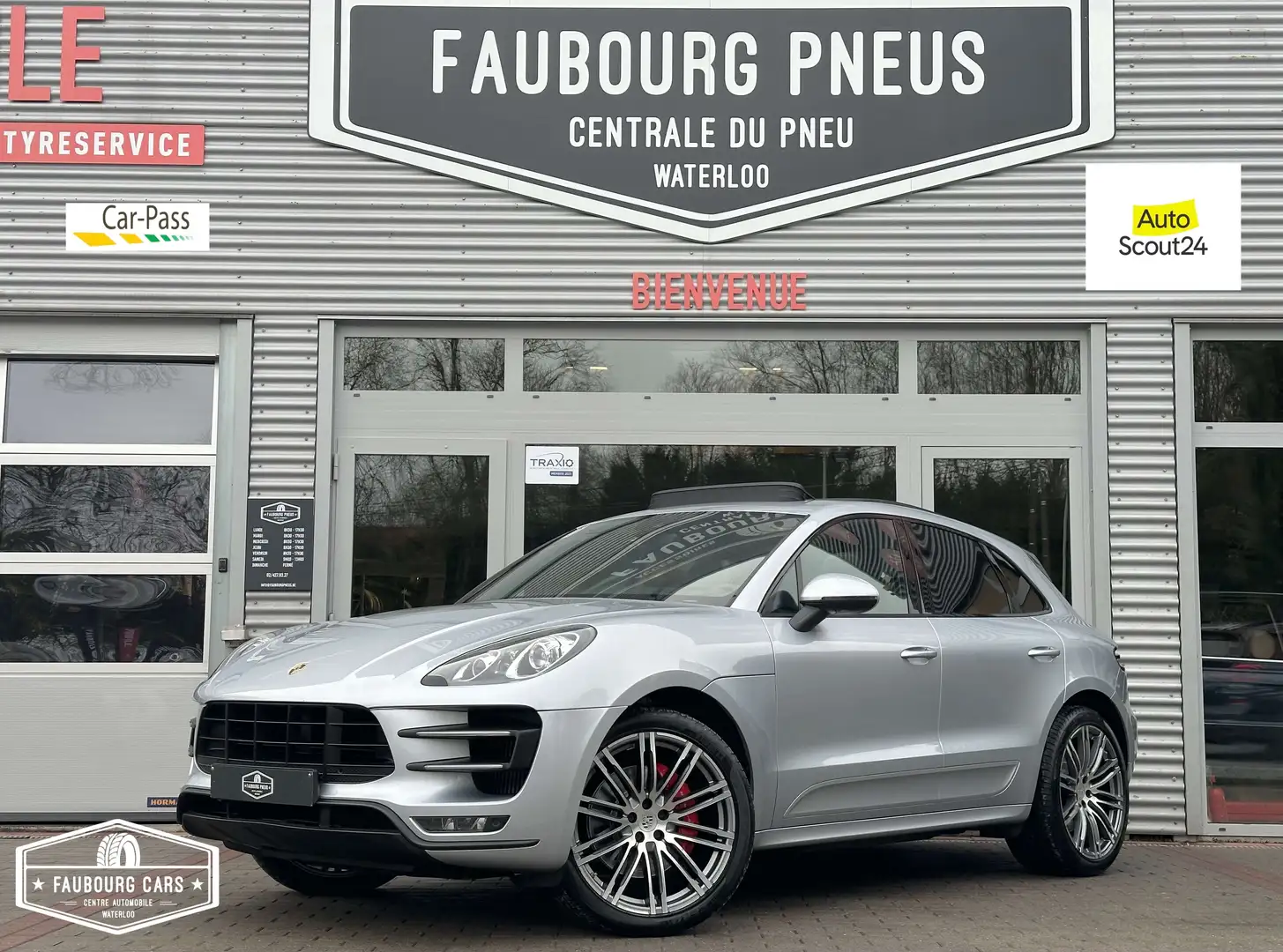 Porsche Macan *HISTORIQUE-100%*PASM*LED*PANORAMIQUE*BOSE* Gris - 1
