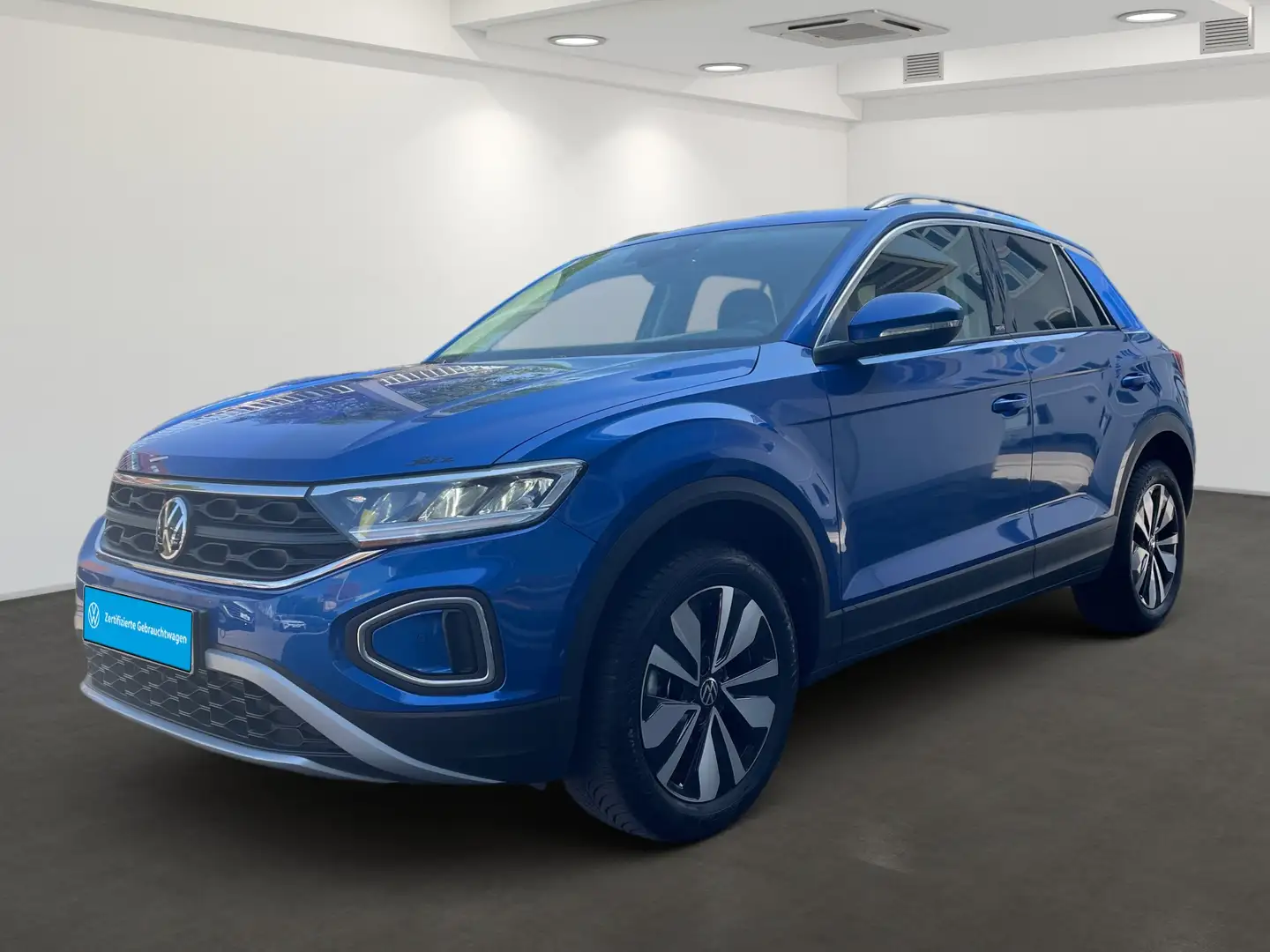 Volkswagen T-Roc 1.5 TSI Move *LED*STANDH*NAVI* Bleu - 2