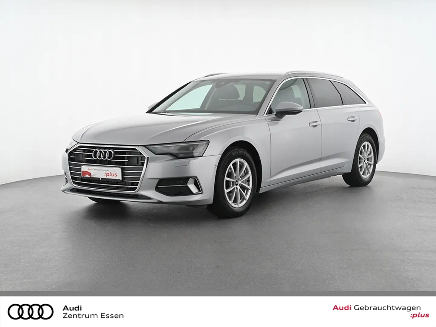 Audi A6 Avant 45 TFSI quattro S-TRONIC LED AHK NAV SHZ Silber - 1