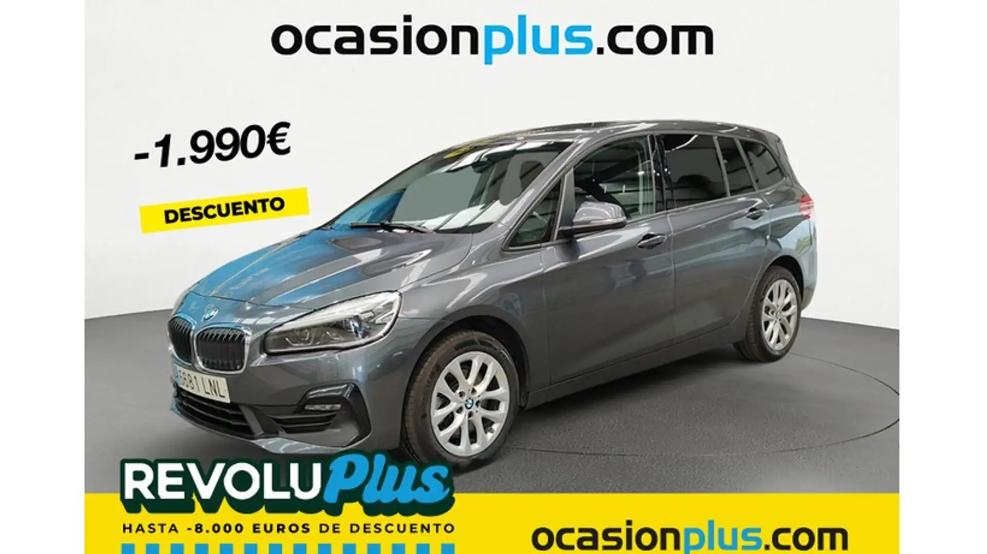 BMW 218 218d Gran Tourer Business Gris - 1