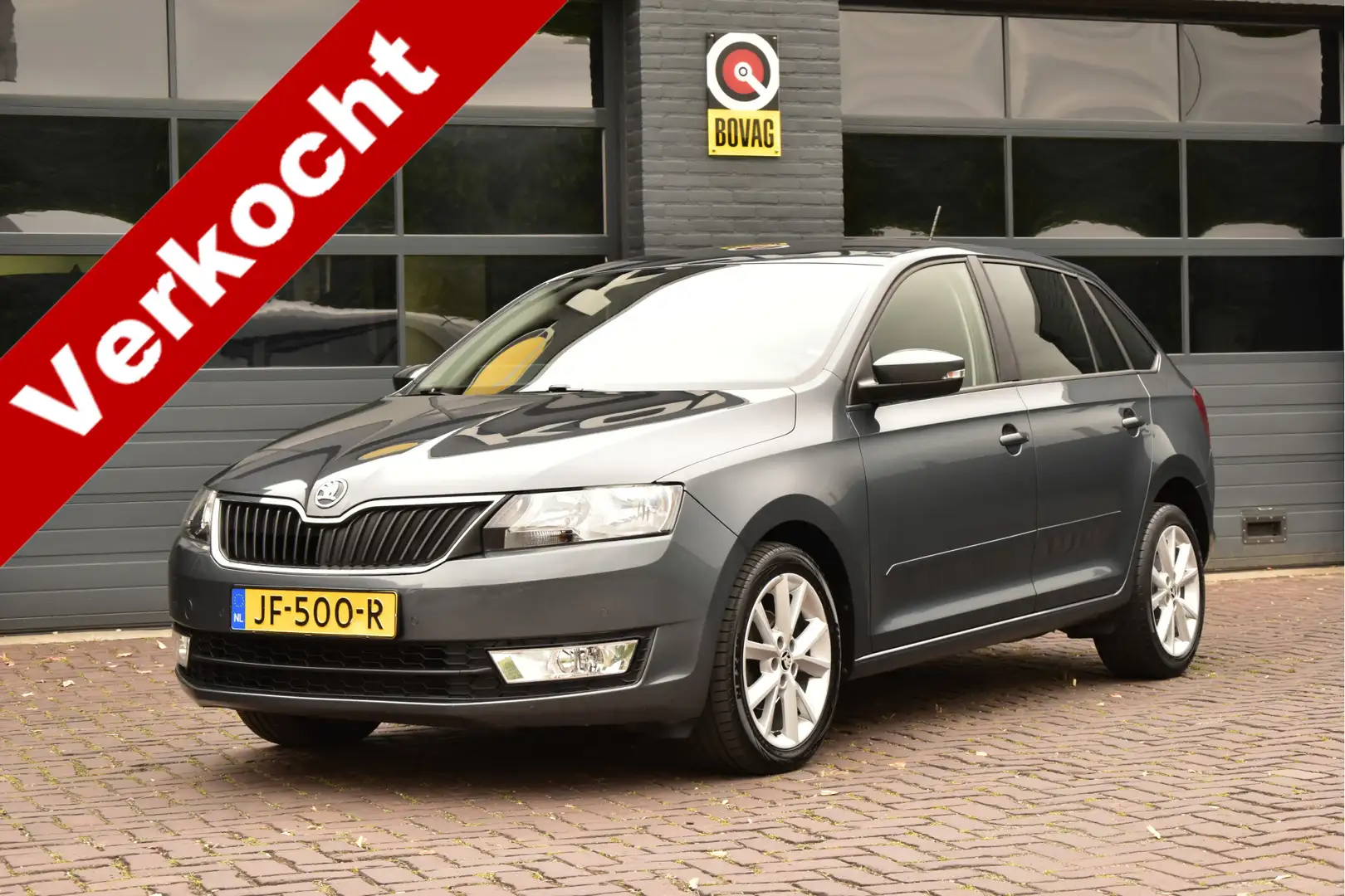 Skoda Rapid/Spaceback 1.2 TSI Greentech JOY Automaat Gris - 1