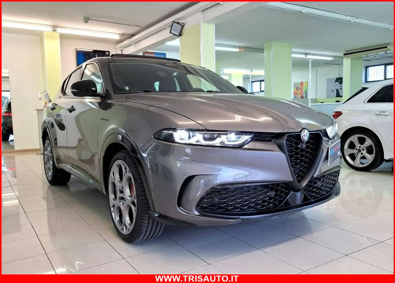 Alfa Romeo Tonale 1.6 D TCT6 Veloce NEOPATENTATI (TETTO PANORAMICO+M Grigio - 1