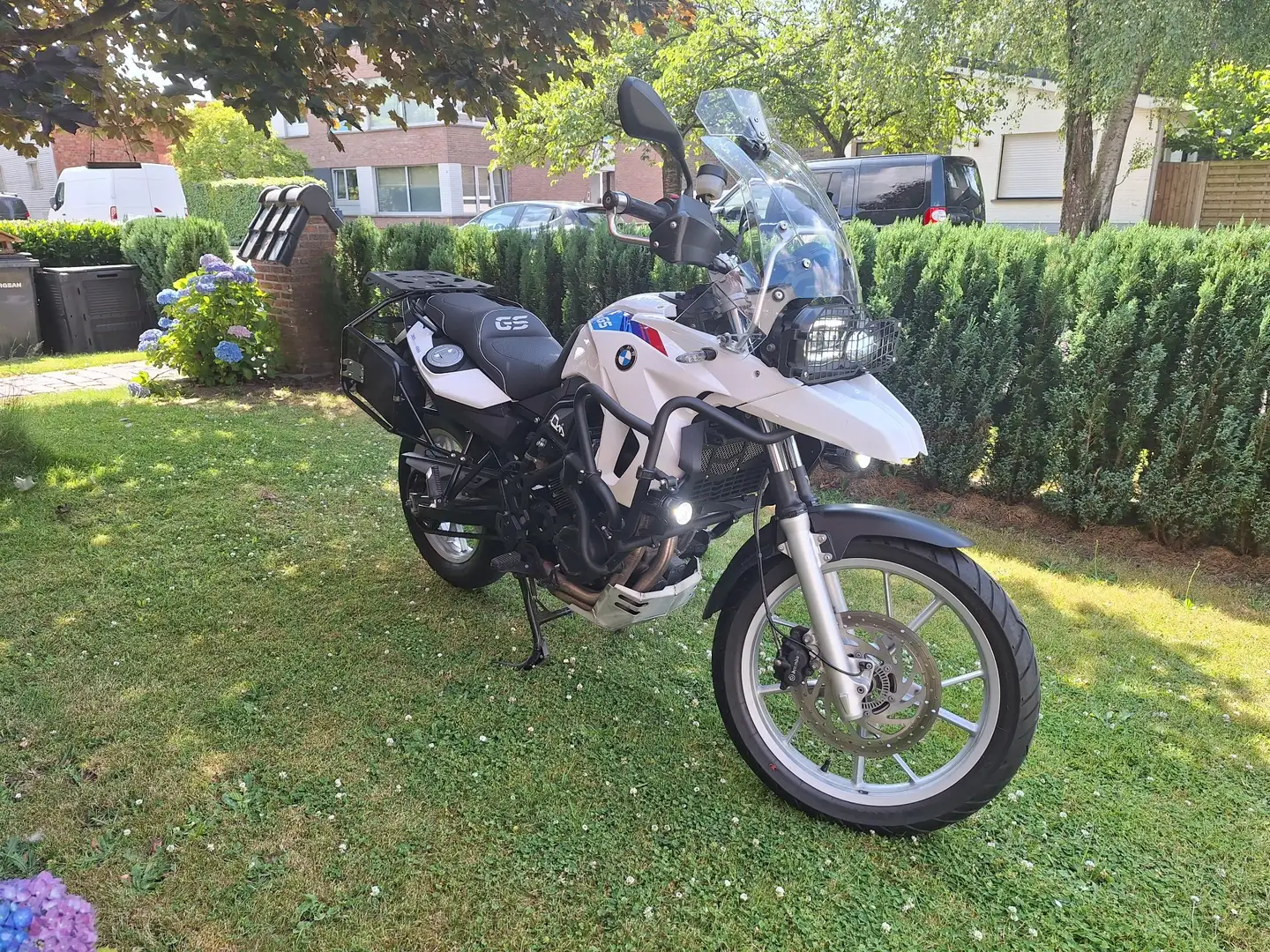 BMW F 650 GS Blanc - 2