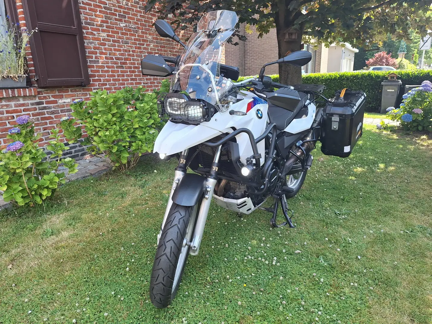 BMW F 650 GS Blanc - 1