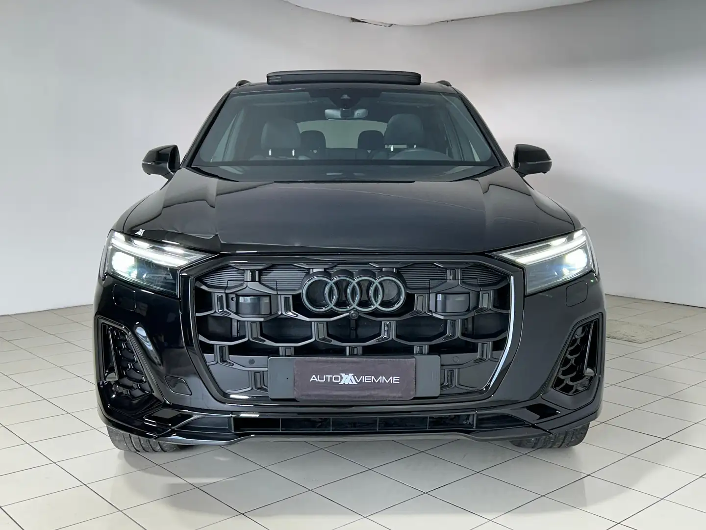Audi Q7 3.0 tdi mhev S line edition quattro 286cv 7 POSTI Nero - 2