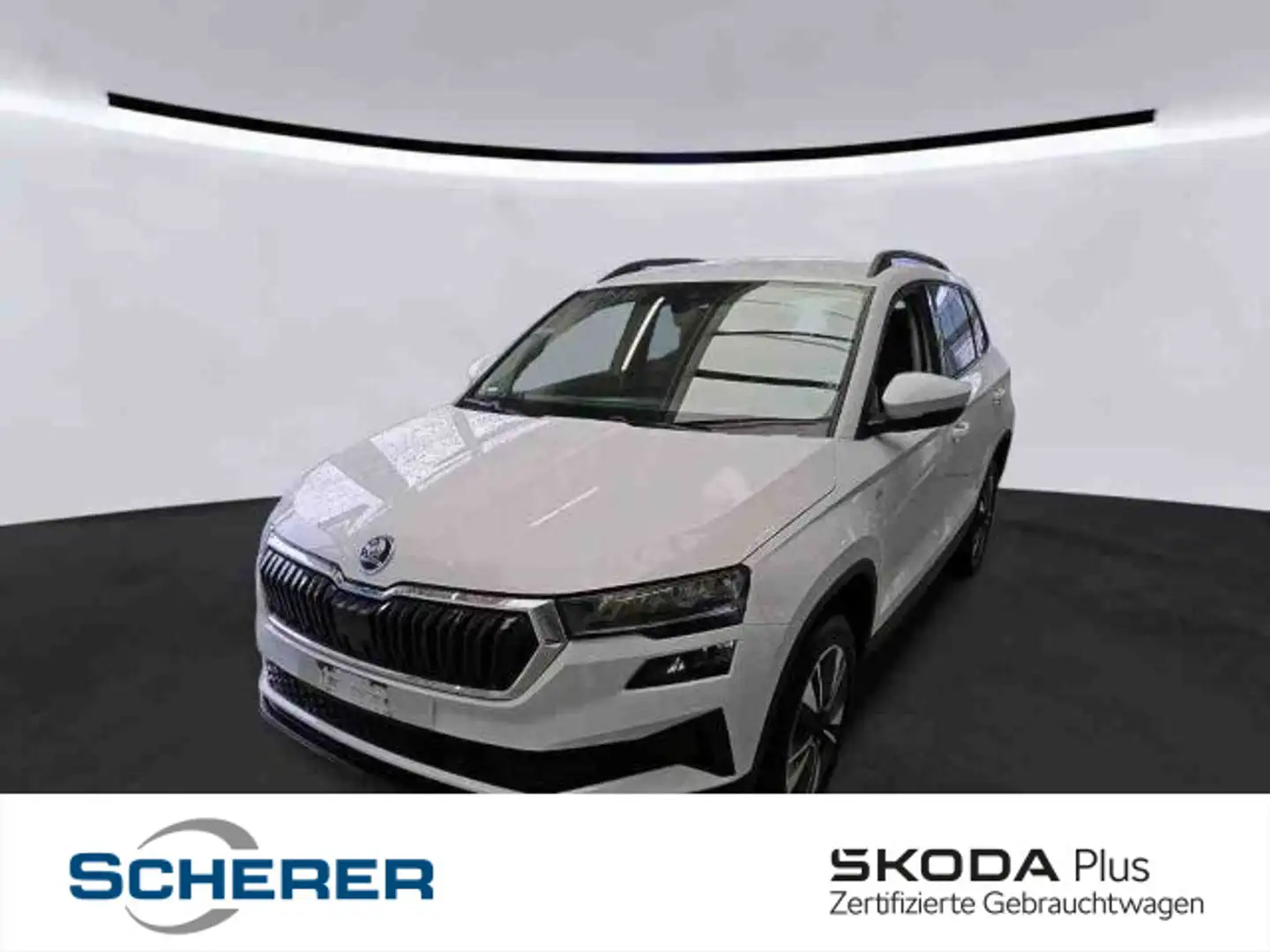 Skoda Karoq Tour 1.5 TSI NAVI AHK ACC RFK SHZ EPH Weiß - 1