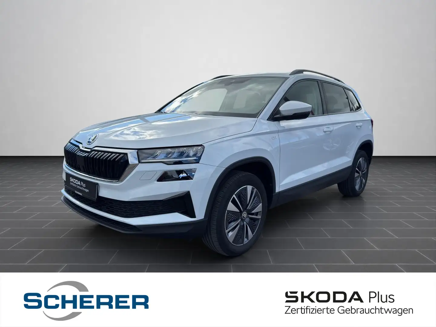 Skoda Karoq Tour 1.5 TSI NAVI AHK ACC RFK SHZ EPH Blanc - 1