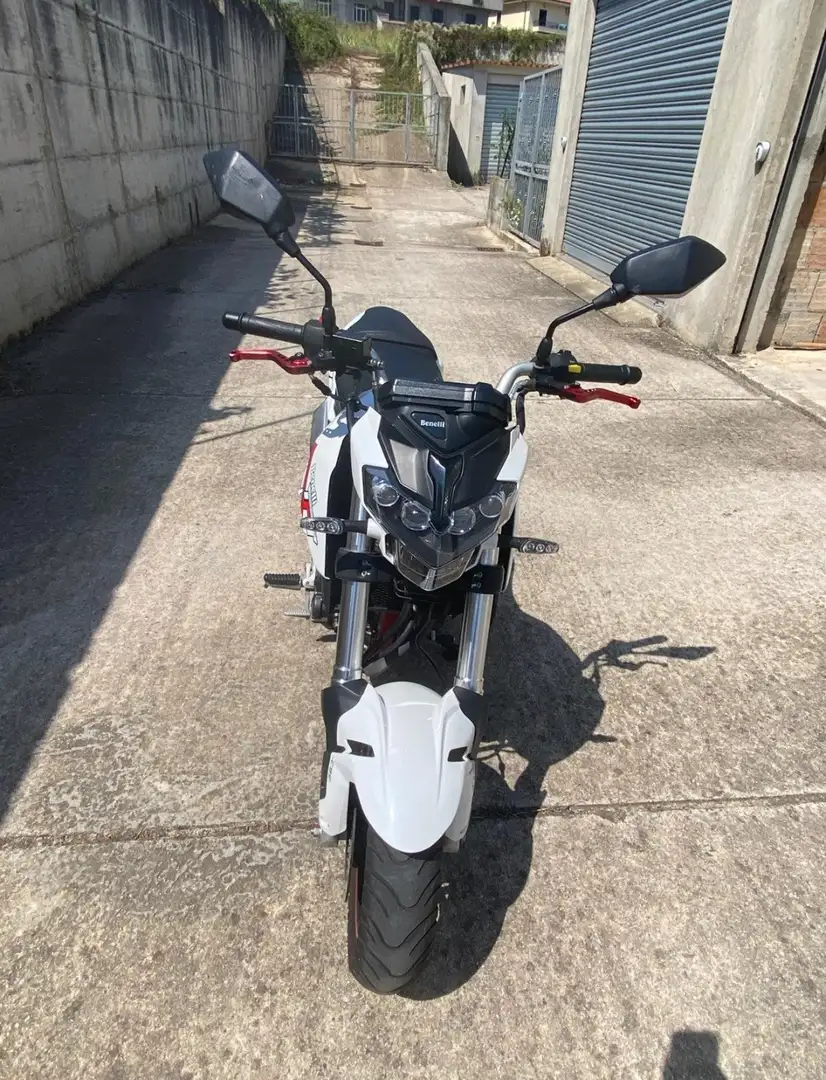 Benelli TNT 125 Blanc - 2