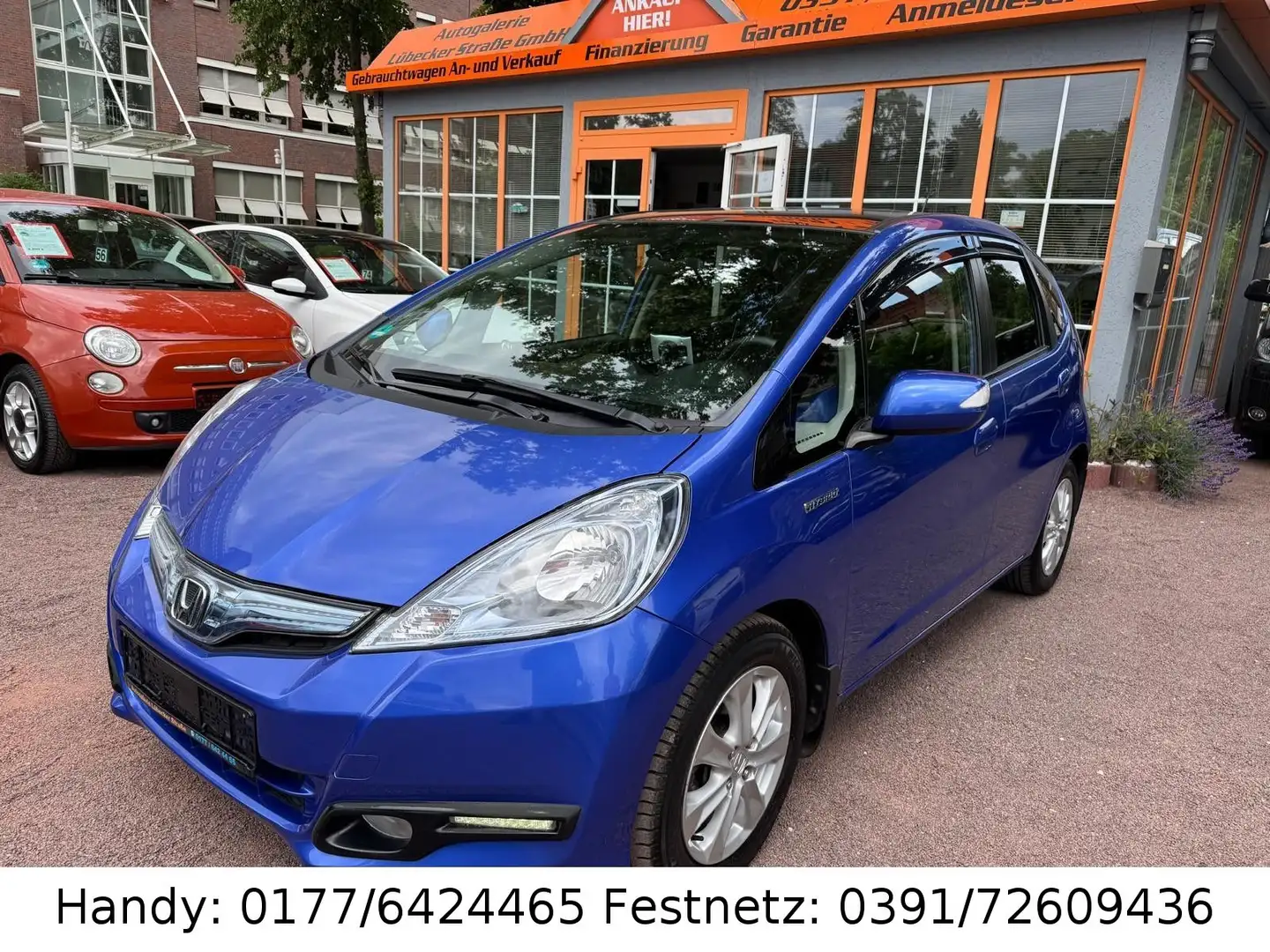 Honda Jazz 1.3 Hybrid 2.HAND/AUTOMATIK/KLIMAAUTOMATIK/ Blau - 1