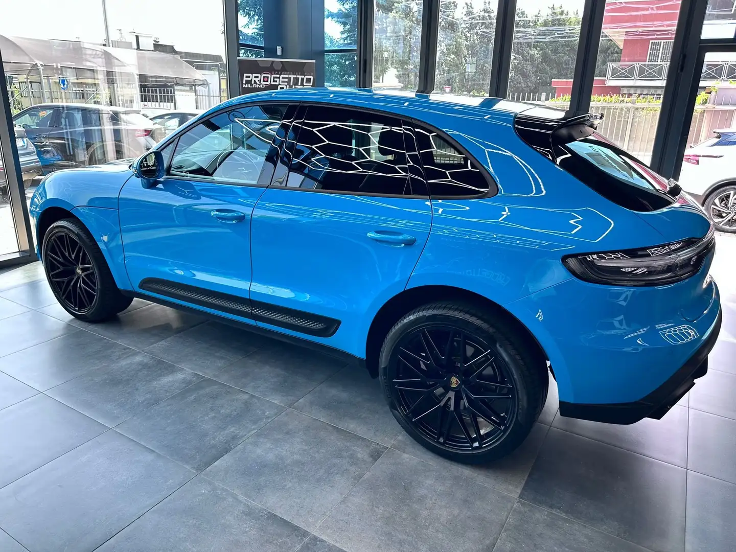 Porsche Macan Macan 2.0 265cv pdk TETTO, SCARICO,CHRONO, 360° Blu/Azzurro - 2