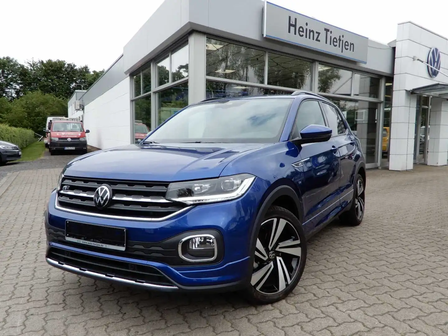Volkswagen T-Cross 1.5 TSI DSG R-Line Bleu - 2