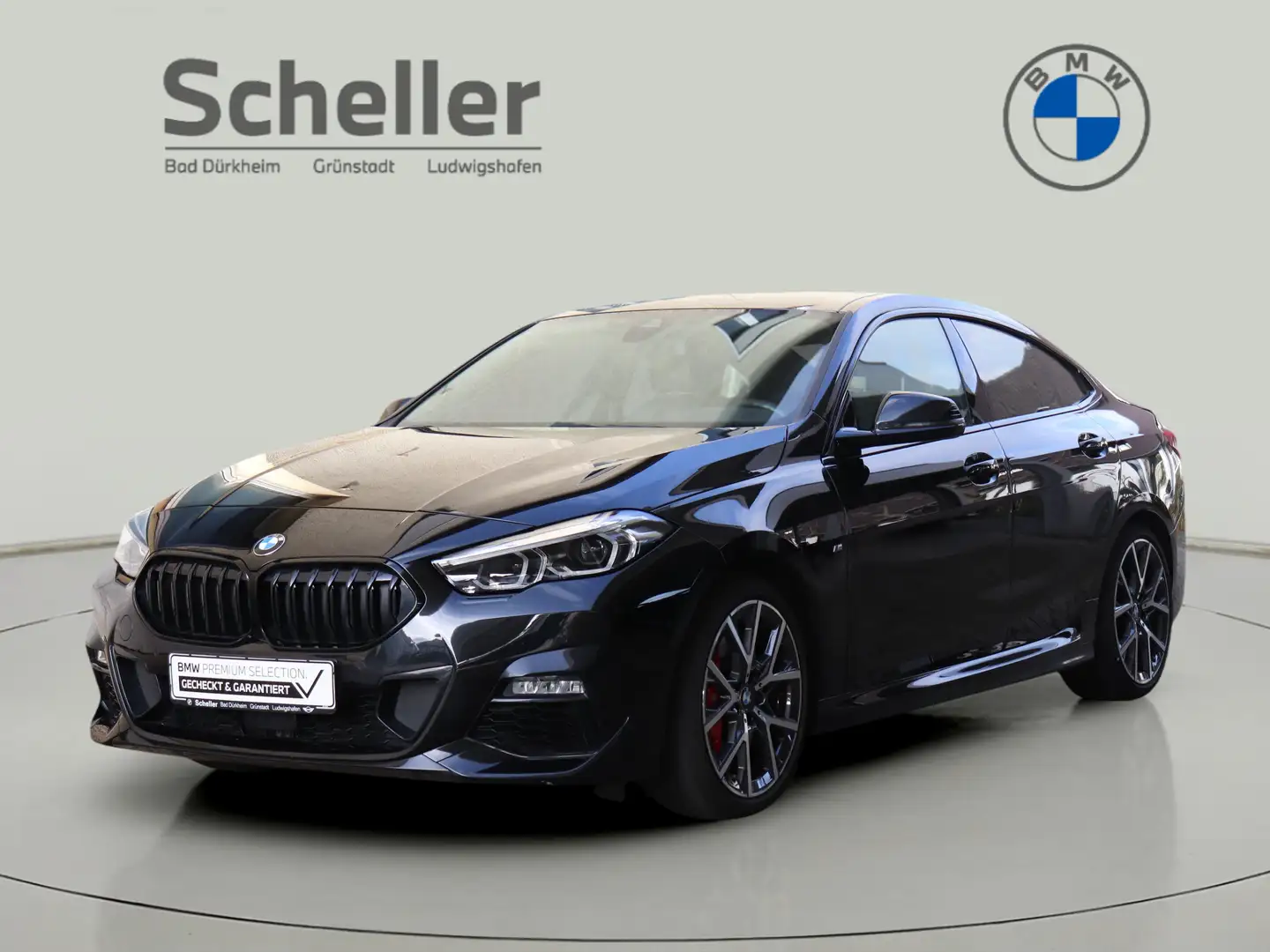 BMW 220 i Gran Coupé M Sport HiFi DAB WLAN Tempomat Schwarz - 1