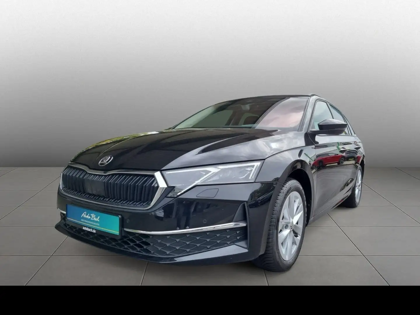 Skoda Octavia Combi 1.5 eTSI Selection DSG Navi LED Ca Schwarz - 1