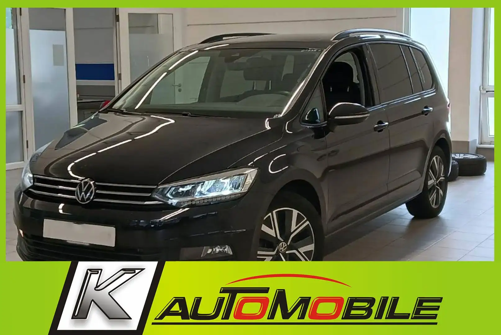 Volkswagen Touran 1,5 TSI LED+Kamera+Panorama+7-Sitzer+ACC Negro - 1