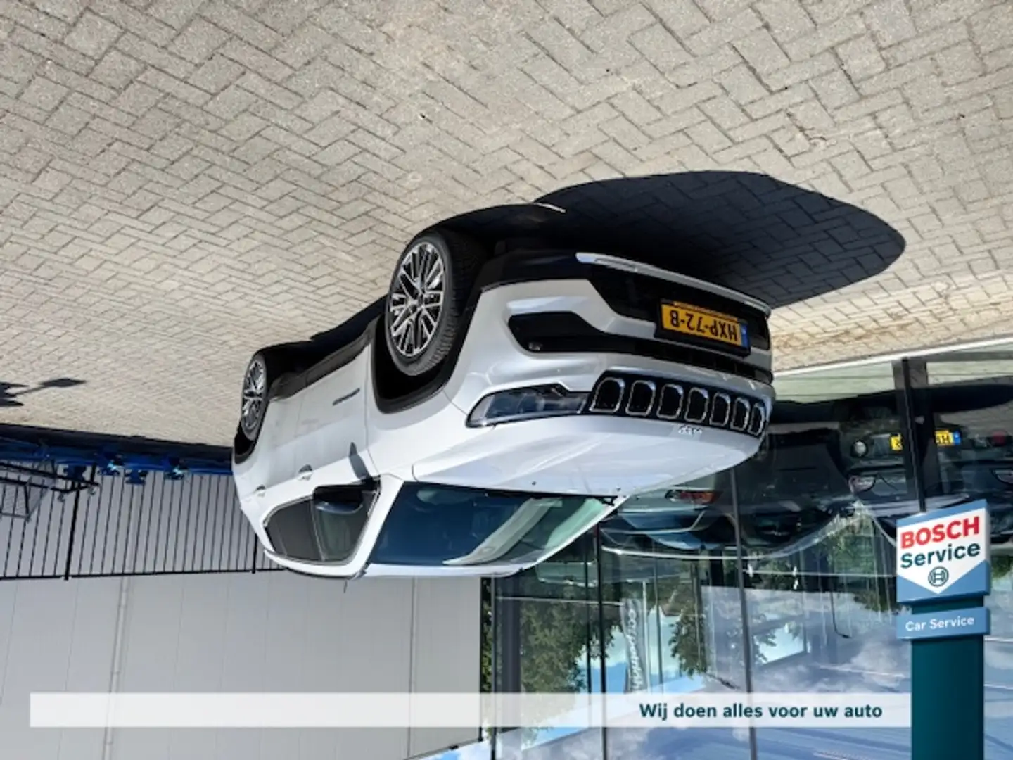 Jeep Compass 1.3T 4XE AWD AUTOMAAT PLUGIN HYBR.PANORAMADAK Limi Grijs - 1