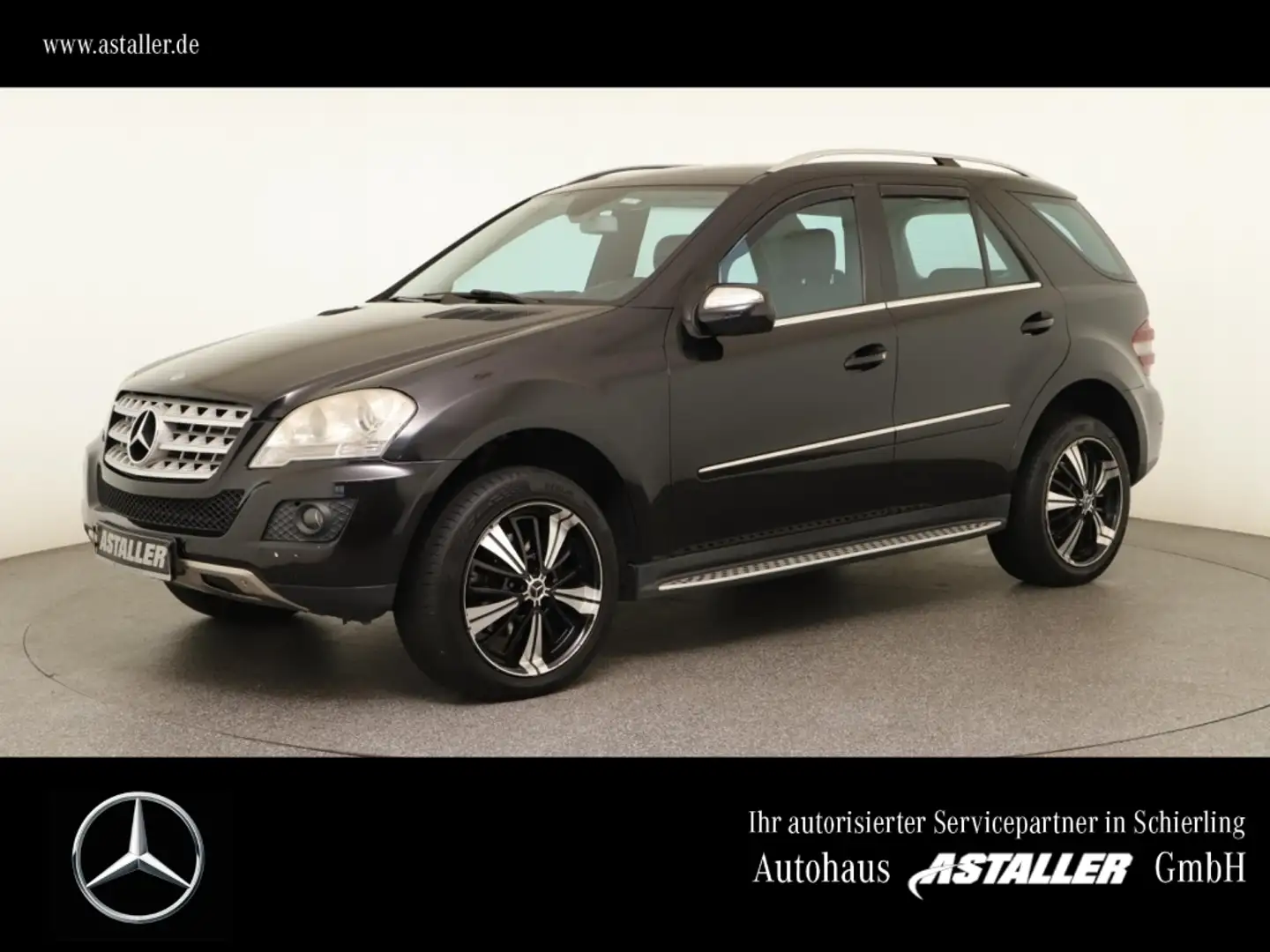 Mercedes-Benz ML 320 CDI 4M Sport-Paket ext/int+Comand+Aut+PTS Zwart - 1